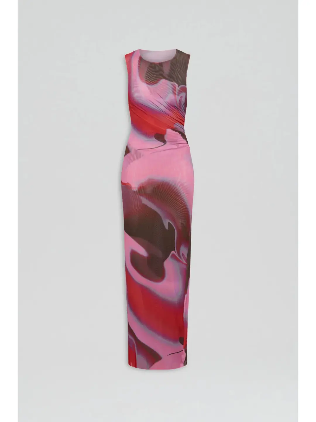 Scanlan Theodore Italian Watercolour Dress Raspberry Size 6 / XS for rent on The Volte - main image