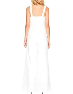 Alice McCall Quincy Jumpsuit Overalls White Size AU 10 for rent on The Volte - image 4
