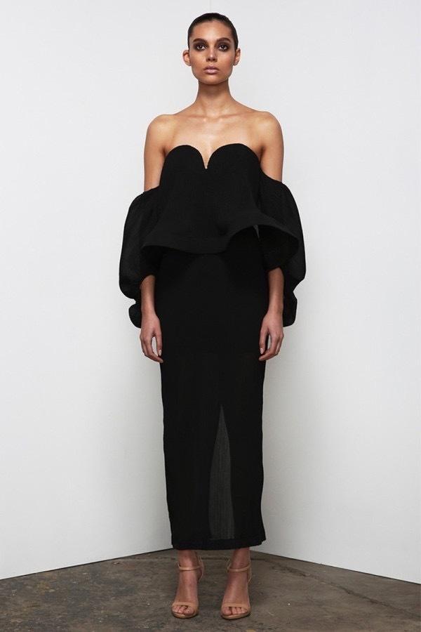 CIRRUS BUSTIER MAXI DRESS - Image 2