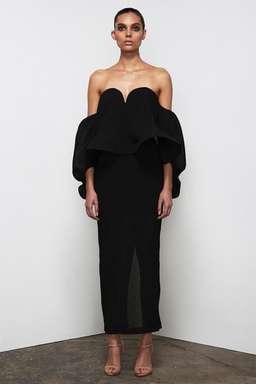 CIRRUS BUSTIER MAXI DRESS