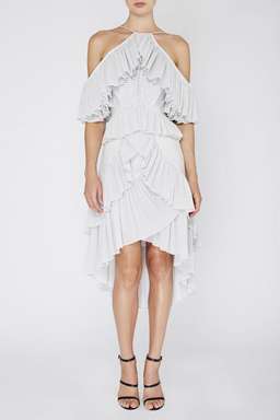 Acler Keppel Pleat Dress size 8 for rent on The Volte - image 1