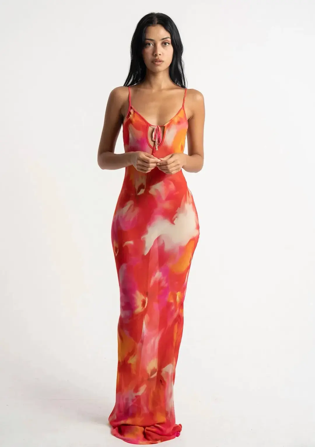 Isabelle Quinn Billie Midi Dress Pansie Size 10 for rent on The Volte - main image