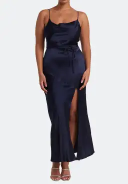 Bec & Bridge Moon Dance Midi Dress Ink Size 18 for rent on The Volte - image 1