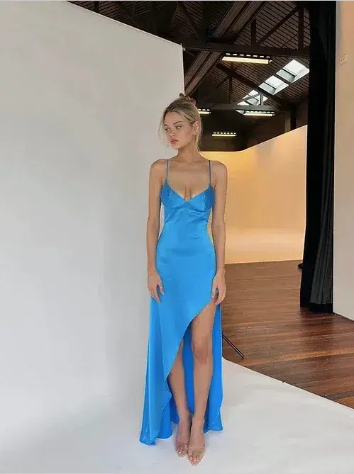 Arcina Ori Amari Dress Blue Size S / Au 8 for rent on The Volte - main image