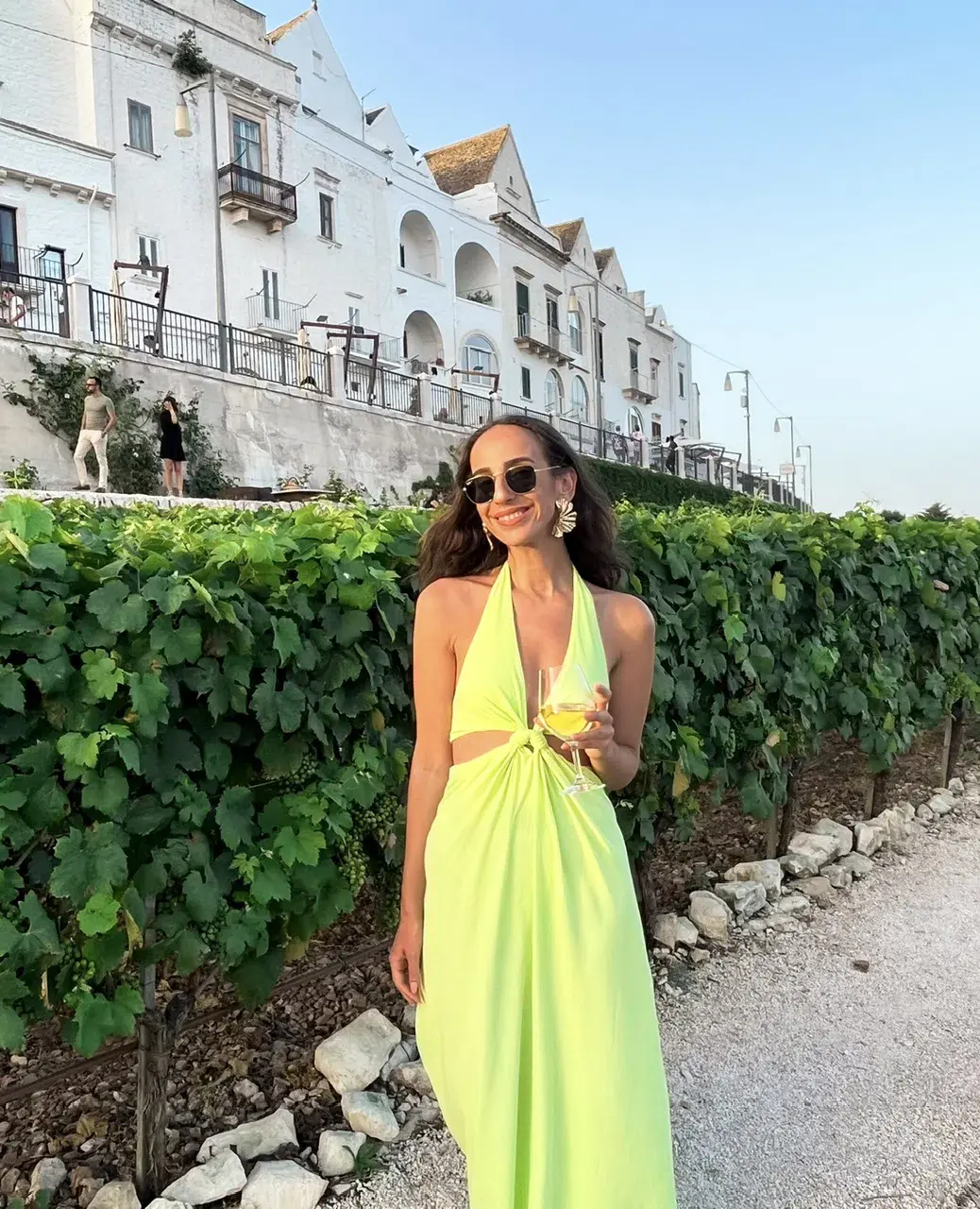 Camilla and Marc Zandar Dress Apple Sorbet Size 6 for rent on The Volte - main image