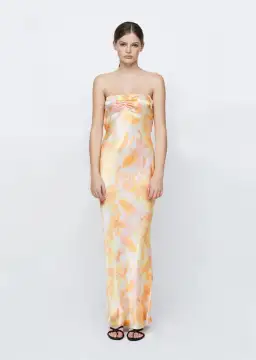 Bec & Bridge Indi Strapless Maxi Cream Size AU 6 for rent on The Volte - image 1