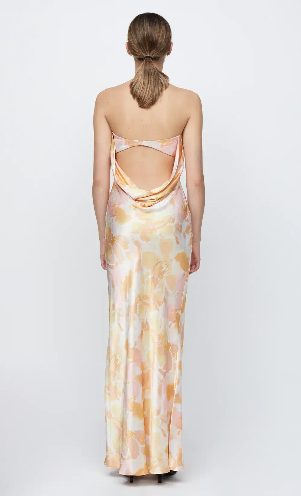 Bec & Bridge Indi Strapless Maxi Cream Size AU 6 for rent on The Volte - main image