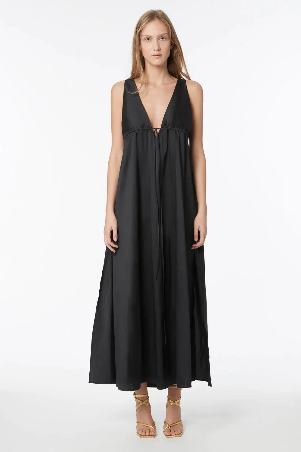 Manning Cartell Fantasy Island Maxi Dress Black Size AU 12 for rent on The Volte - main image