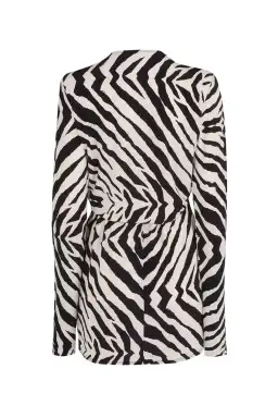 Rat & Boa Zebra Allegra Dress Black/White Size AU 10 for rent on The Volte - image 4
