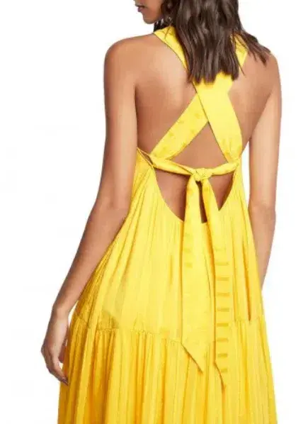 Sass & Bide State of Sound Dress Yellow Size XS / Au 8 for rent on The Volte - main image