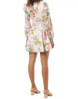 Zimmermann Heathers Flounce Short Dress Floral Print Size 0/Au 8 for rent on The Volte - image 3