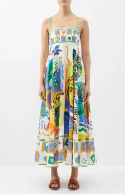 Alemais Soleil Sundress Multi Size AU 10