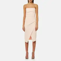 Bec & Bridge Auriele Dress in Blush Size AU 6 for rent on The Volte - image 1