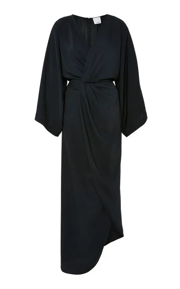 Acler Baker Dress Licorice Size 10 for rent on The Volte - main image