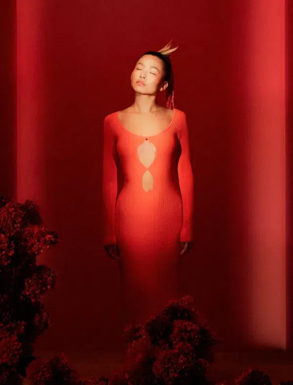 Sir the Label Petit Palace Dress Cherrybomb Size AU 6 for rent on The Volte - main image