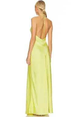 Ronny Kobo Wonder Dress Chartruse Size 8 for rent on The Volte - image 4