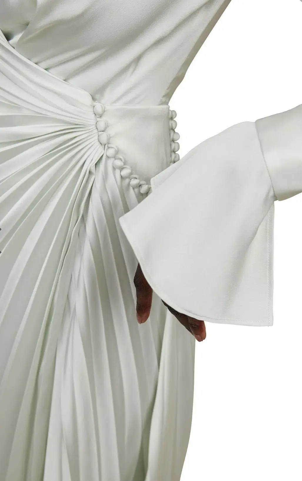 Acler Cresta Midi Dress Apple Size 8 for rent on The Volte - main image