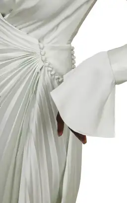 Acler Cresta Midi Dress Apple Size 8 for rent on The Volte - image 4