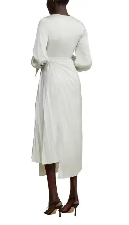 Acler Cresta Midi Dress Apple Size 8 for rent on The Volte - image 2