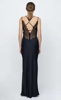 Bec & Bridge Lucille Lace Maxi Dress Black Size 12 / L for rent on The Volte - image 2