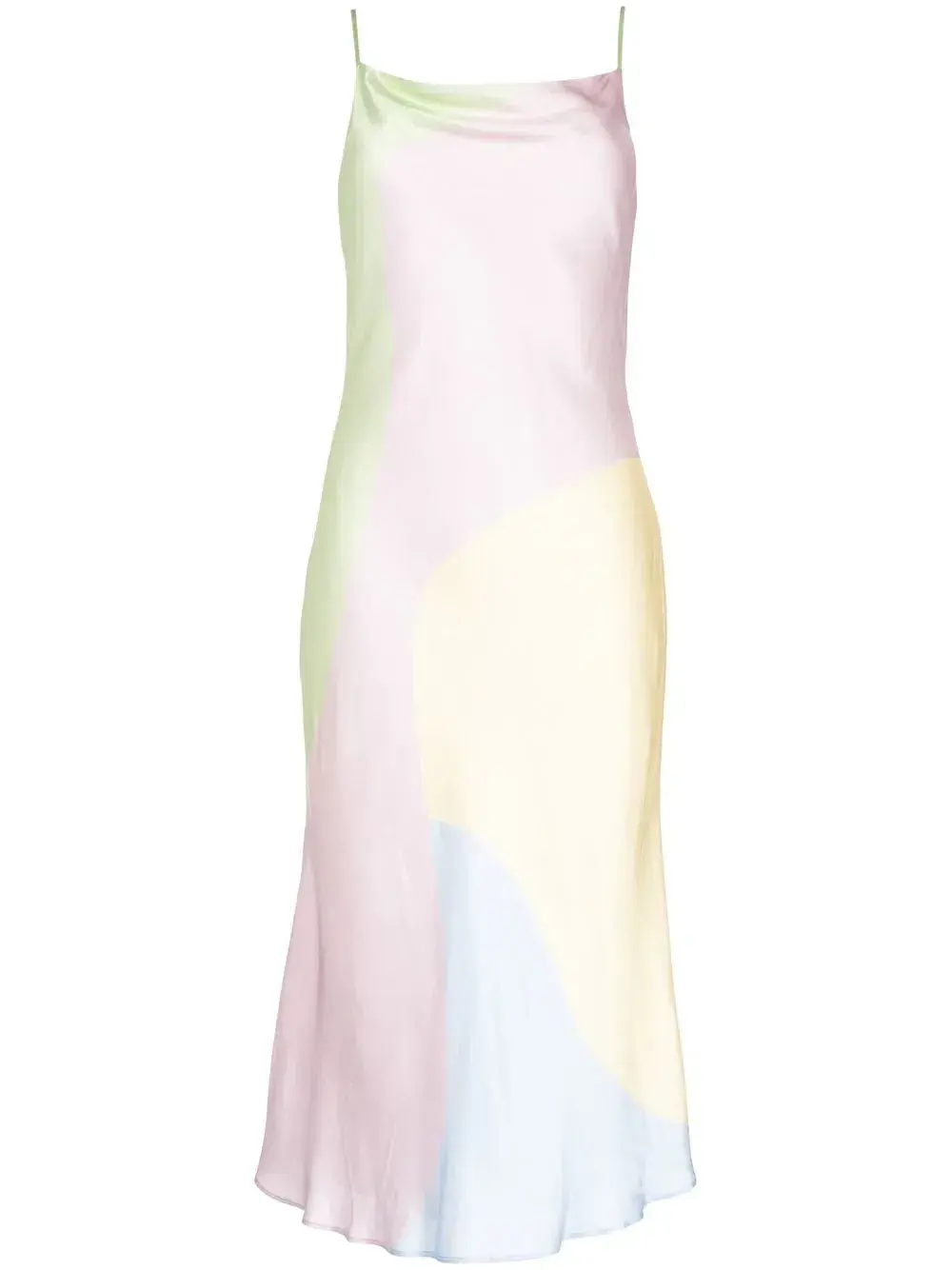 Olivia Rubin Aubrey Midi Dress Multi Size 12 for rent on The Volte - main image