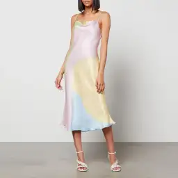 Olivia Rubin Aubrey Midi Dress Multi Size 12 for rent on The Volte - image 1