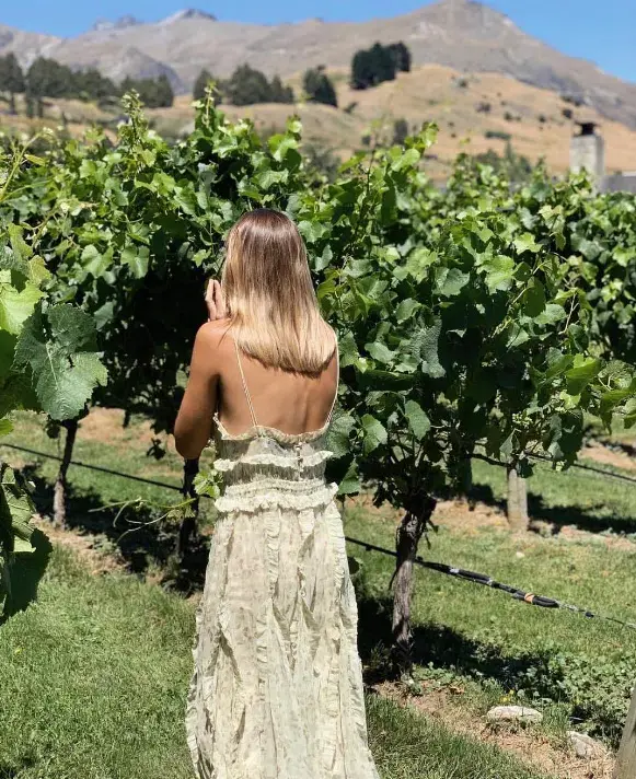 Lee Mathews Nina Crinkle Silk Floral Cami Dress Floral Size 12 for rent on The Volte - main image