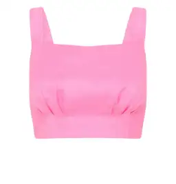 Aje Paper Bag Shorts & Tie Back Top Two Piece Set in Pink Size 6 for rent on The Volte - image 6