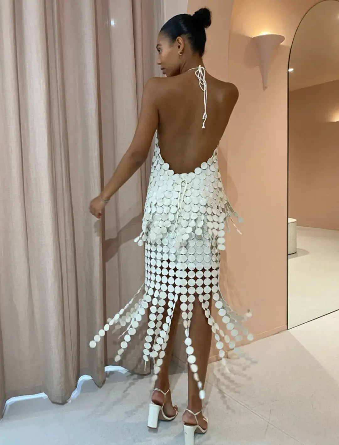 Camilla And Marc Murano Skirt White Size 10 for rent on The Volte - main image