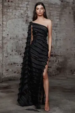 Lexi Bowery Gown Black Size 10 for rent on The Volte - image 1