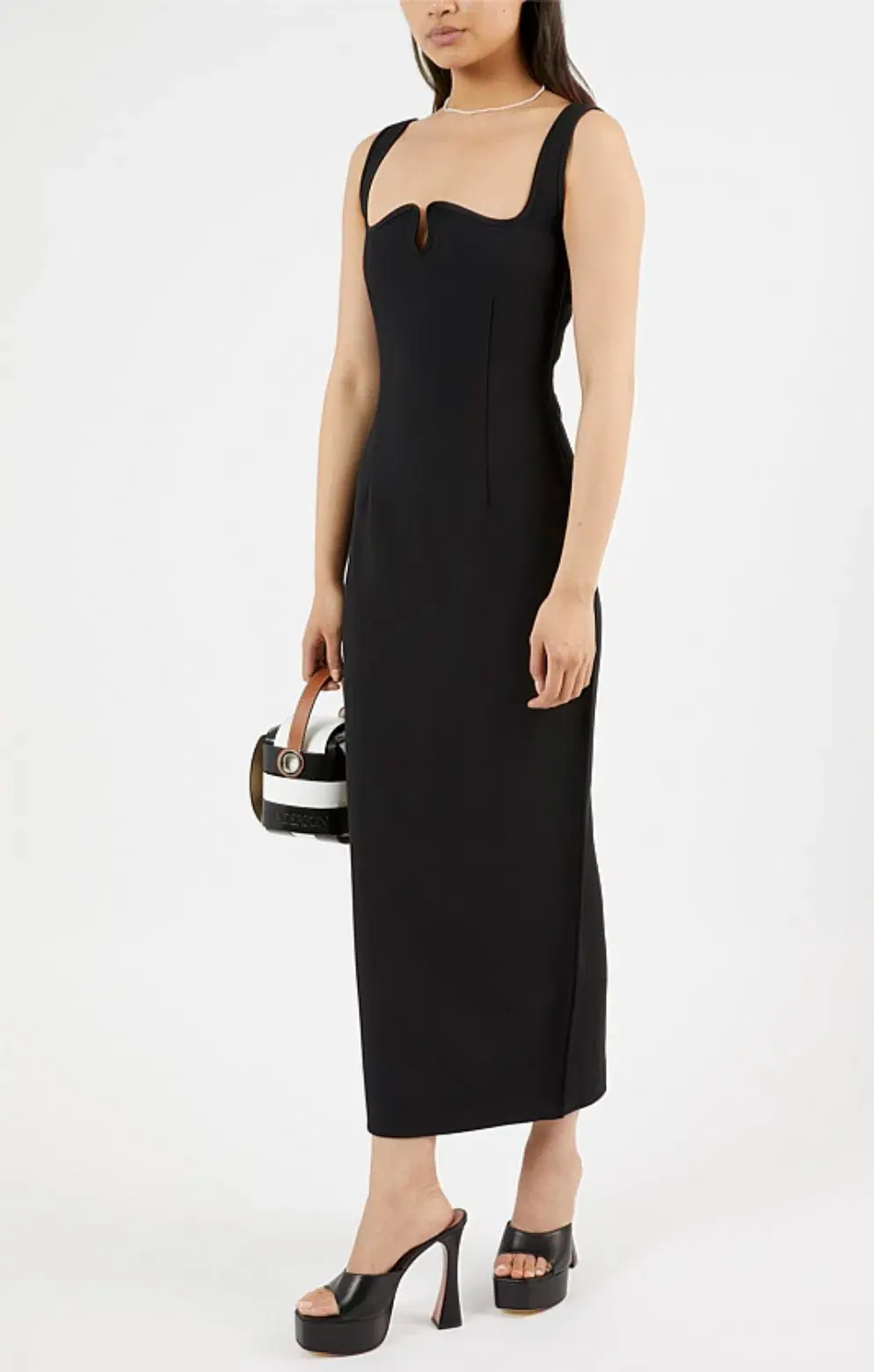 Paris Georgia Diamond Dress Black Size M/AU 10 for rent on The Volte - main image