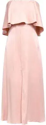 Zimmerman Strapless Flounce Dress Pink Size 3/ AU 14 for rent on The Volte - main image