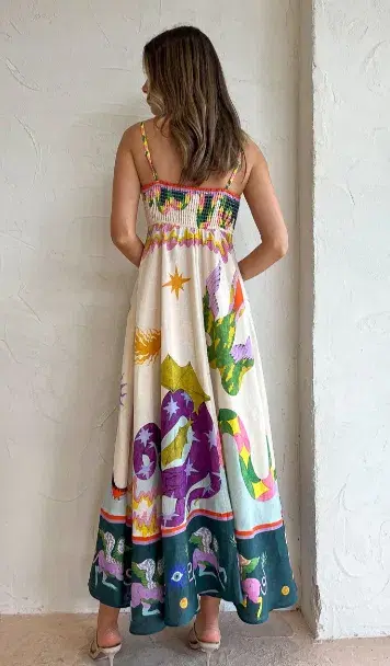Alemais Seeker Sundress Multi Size 10 / M for rent on The Volte - main image