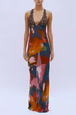 Rat & Boa Paola Floral Slip Dress Size XS / Au 6 for rent on The Volte - image 2