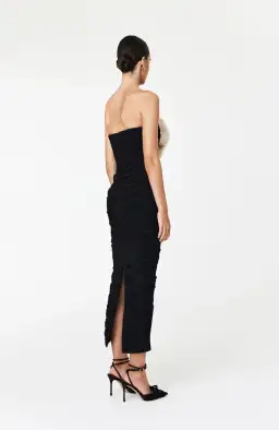 Rachel Gilbert Evana Midi Dress Black Size 2/AU 10 for rent on The Volte - image 3