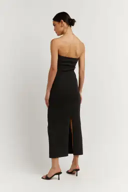 Dissh Anika Black Knit Midi Dress Black Size M/AU 12 for rent on The Volte - image 2