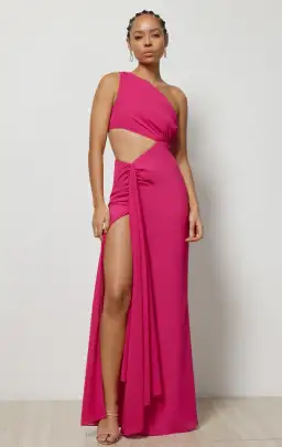 Lexi Sol Dress Fuchsia Size 8