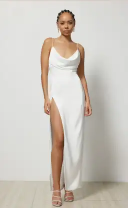 Lexi Mila Dress White Size 8 for rent on The Volte - image 1