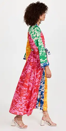 Alemais Louise Shirtdress Floral Multi Size AU 10 for rent on The Volte - image 3