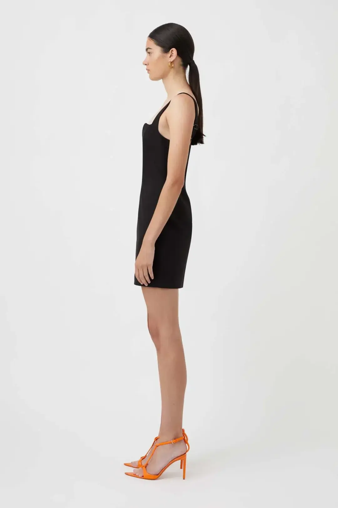 Camilla and Marc Brixton Mini Dress Black Size 6 for rent on The Volte - main image