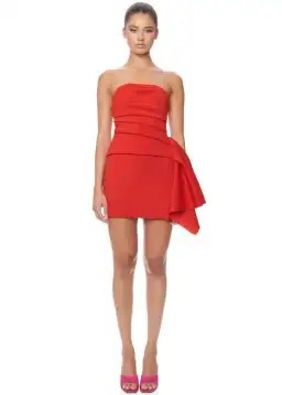 Eliya the Label Liana Mini Dress in Red Size L / Au 12 for rent on The Volte - image 1