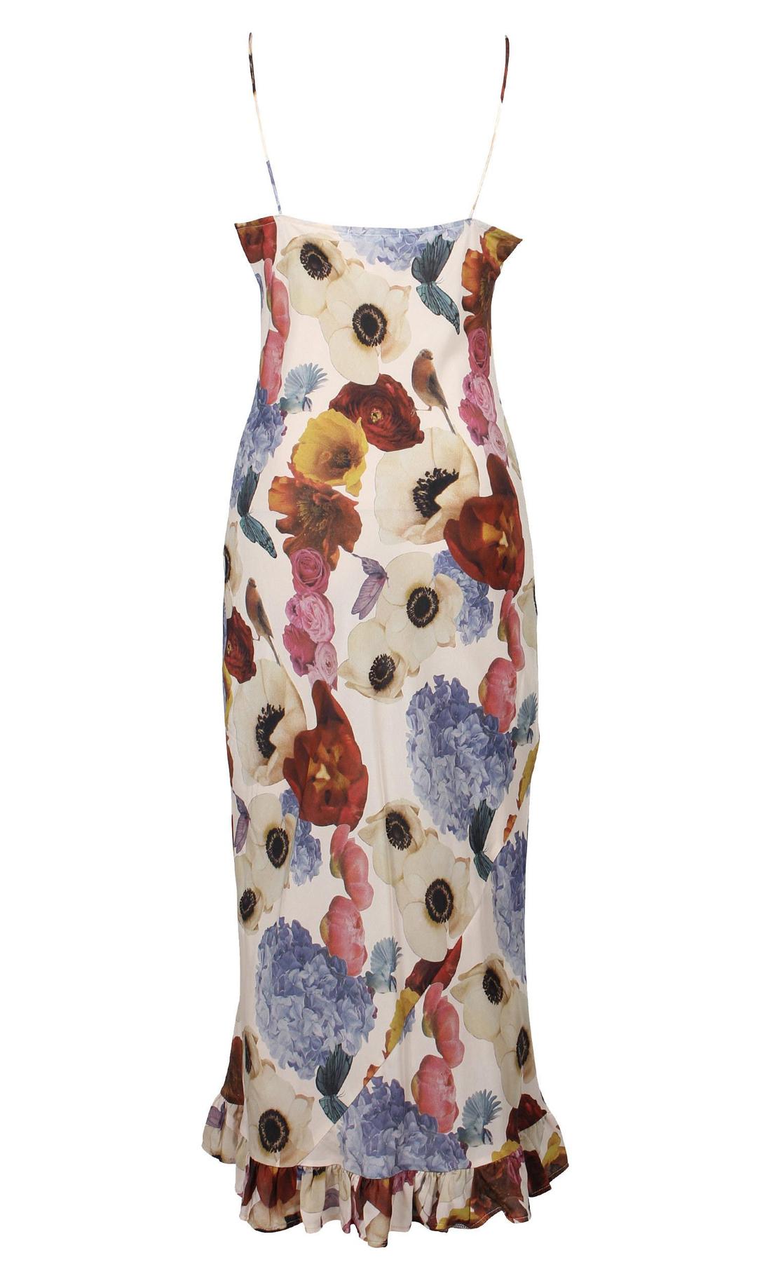 RUBY 10PM Slip MIdi Dress Floral Size 6 for rent on The Volte - main image