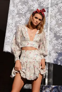 Mackenzie Mode Mrs Sippy Set Summer Flower Print Size 14 for rent on The Volte - image 5