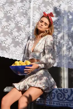 Mackenzie Mode Mrs Sippy Set Summer Flower Print Size 14 for rent on The Volte - image 7