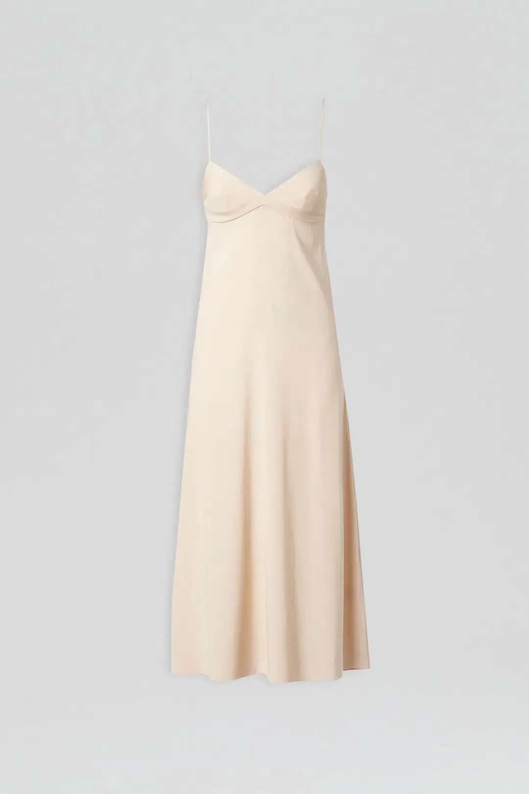Scanlan Theodore Silk Slip Dress Nude Size 10 for rent on The Volte - main image
