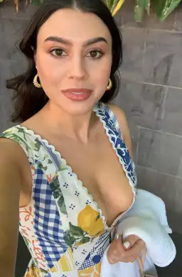 By Nicola Wavy Maxi Dress in Lemon Patchwork Print Size 6 for rent on The Volte - image 1