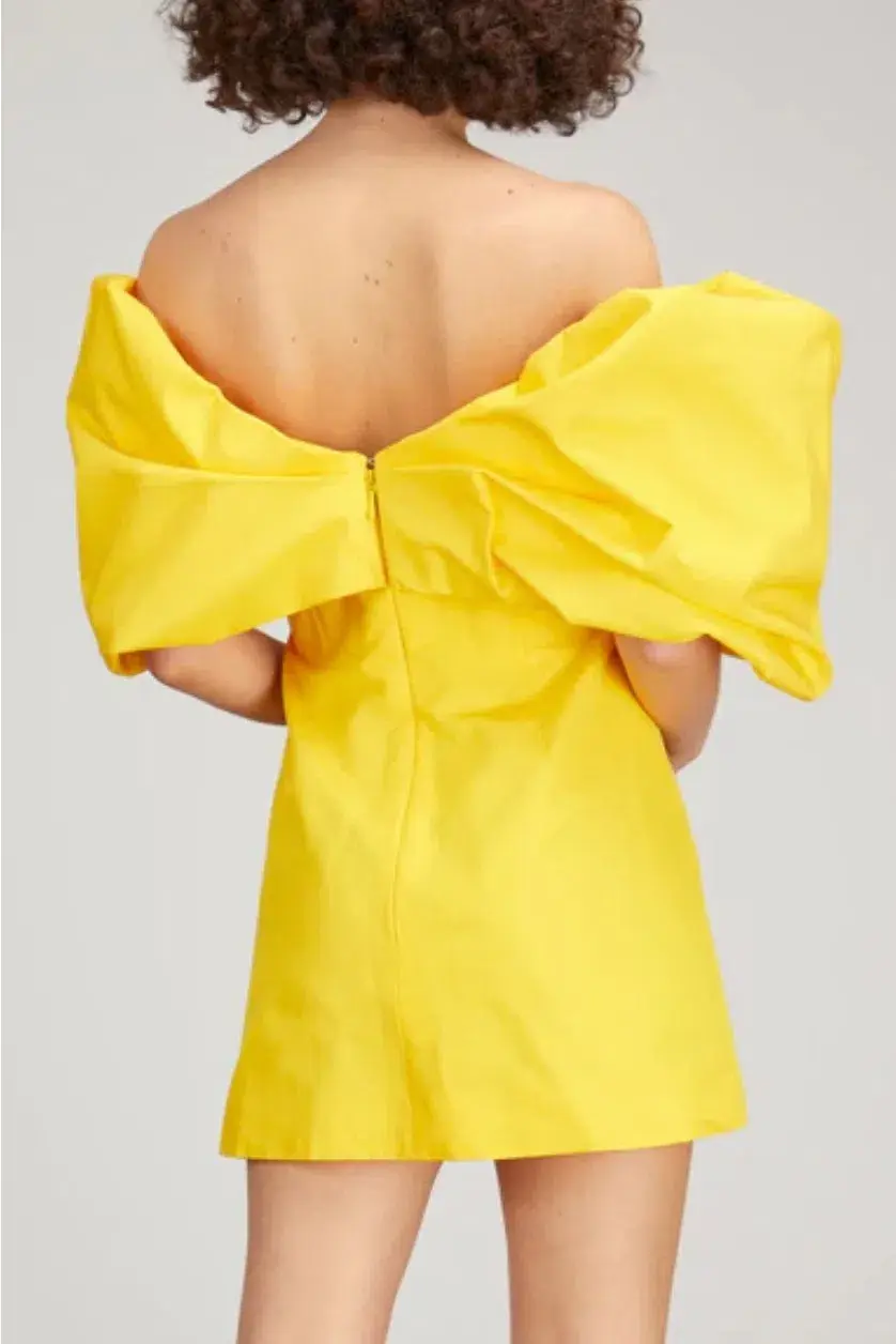 Rachel Gilbert Xavier Mini Yellow Size AU 12 for rent on The Volte - main image