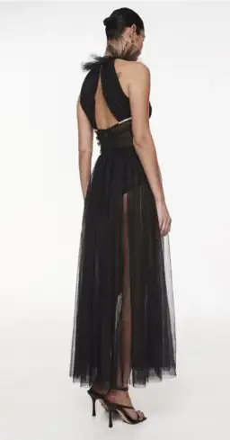 Rachel Gilbert Lou Gown Black Size AU 12 for rent on The Volte - image 5
