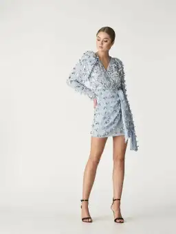 Rachel Gilbert Carina Mini Blue Size AU 8 for rent on The Volte - image 1