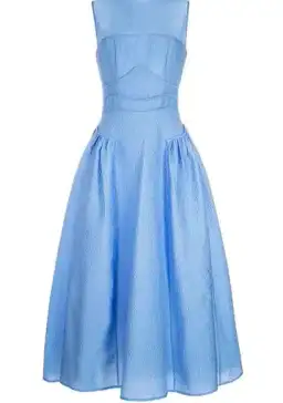 Rachel Gilbert - Sophia Dress Blue - Size 2 for rent on The Volte - image 2